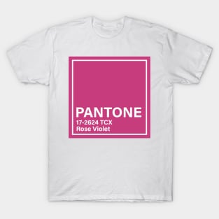 pantone 17-2624 TCX Rose Violet T-Shirt